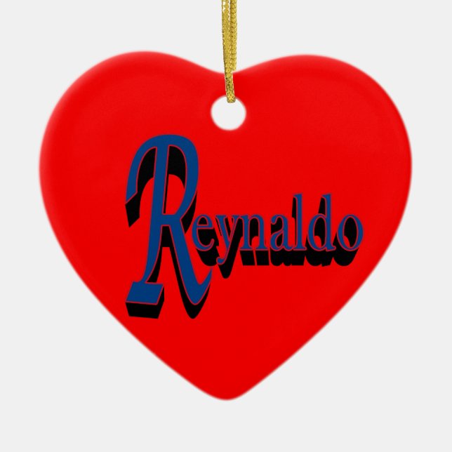 Reynaldo Ornament (Front)