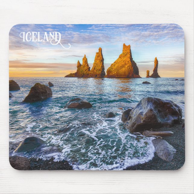 Reynisfjara Beach, Iceland Mouse Pad (Front)