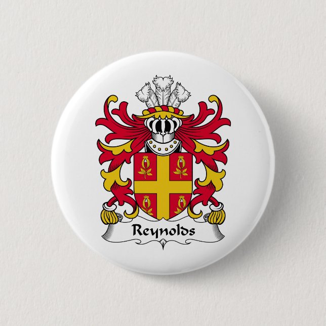 Reynolds Family Crest Button (Front)