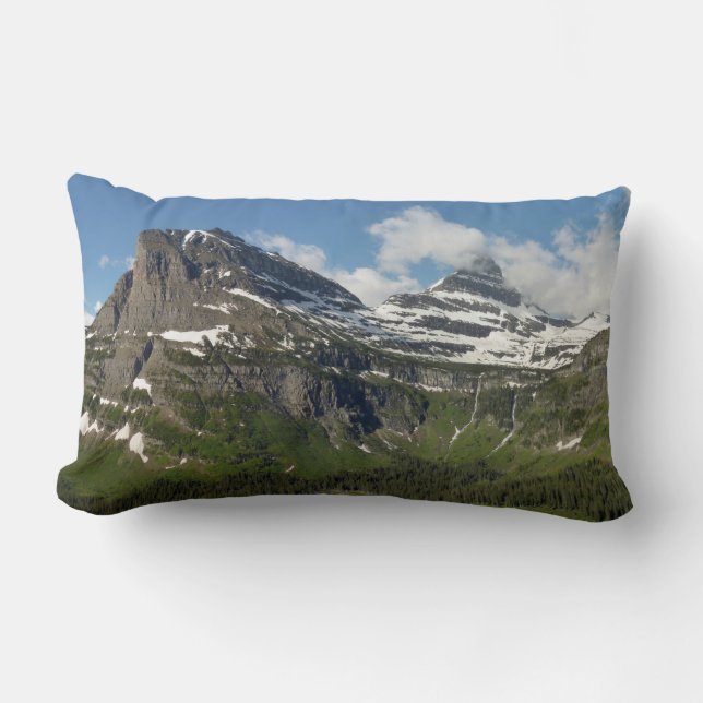 Reynolds Mountain and Reynolds Creek Valley Lumbar Pillow (Front)