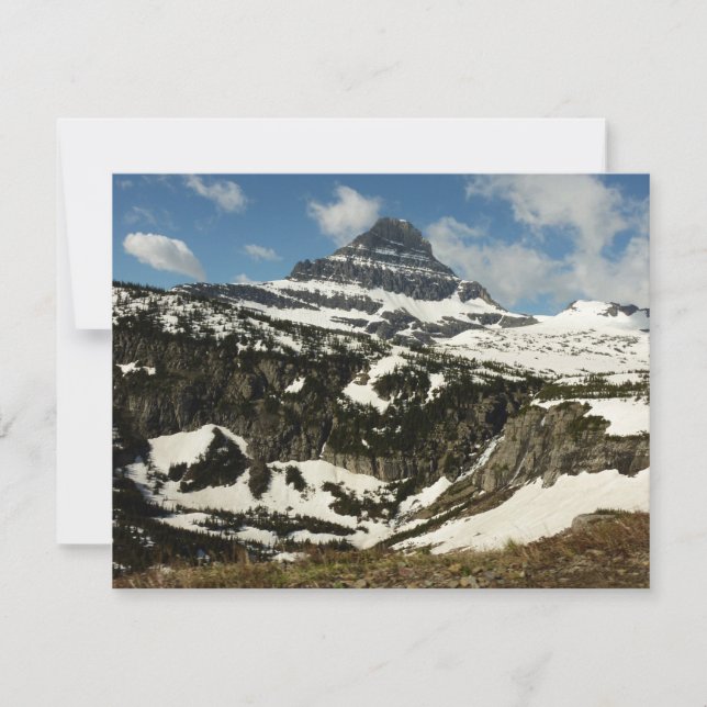 Reynolds Mountain from Logan Pass at Glacier Park (Front)