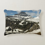 Reynolds Mountain from Logan Pass at Glacier Park Accent Pillow