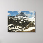 Reynolds Mountain from Logan Pass at Glacier Park Canvas Print