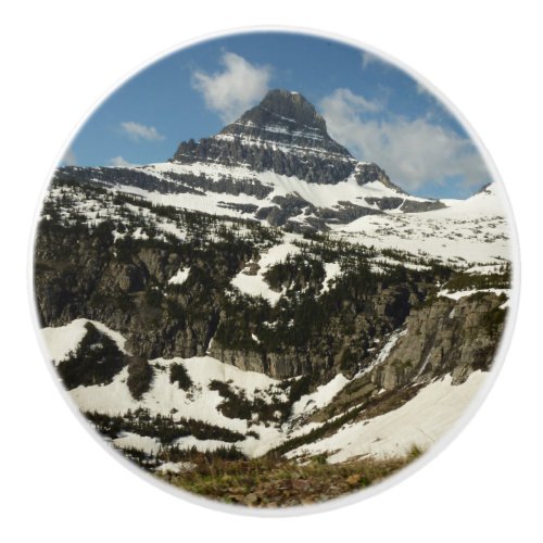 Reynolds Mountain from Logan Pass at Glacier Park Ceramic Knob