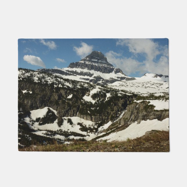 Reynolds Mountain from Logan Pass at Glacier Park Doormat (Front)
