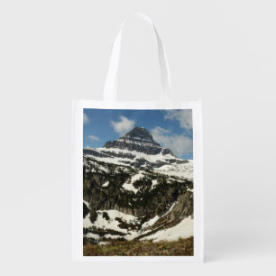 Reynolds Mountain from Logan Pass at Glacier Park Grocery Bag
