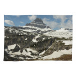 Reynolds Mountain from Logan Pass at Glacier Park Kitchen Towel