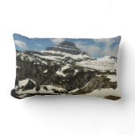 Reynolds Mountain from Logan Pass at Glacier Park Lumbar Pillow