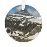 Reynolds Mountain from Logan Pass at Glacier Park Ornament