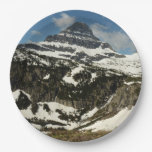 Reynolds Mountain from Logan Pass at Glacier Park Paper Plates