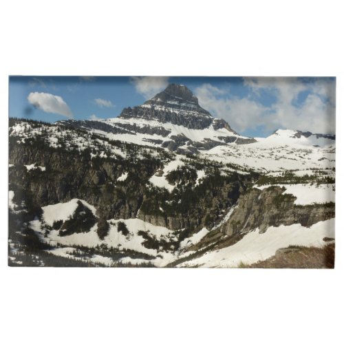 Reynolds Mountain from Logan Pass at Glacier Park Place Card Holder