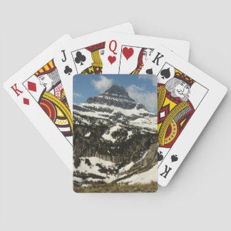 Reynolds Mountain from Logan Pass at Glacier Park Poker Cards