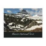 Reynolds Mountain from Logan Pass at Glacier Park Postcard