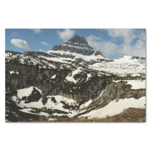 Reynolds Mountain from Logan Pass at Glacier Park Tissue Paper