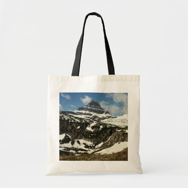 Reynolds Mountain from Logan Pass at Glacier Park Tote Bag (Front)