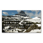 Reynolds Mountain from Logan Pass Business Card Magnet
