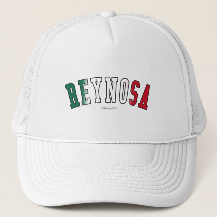 Reynosa in Mexico National Flag Colors Hat