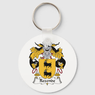 Rezende Family Crest Keychain