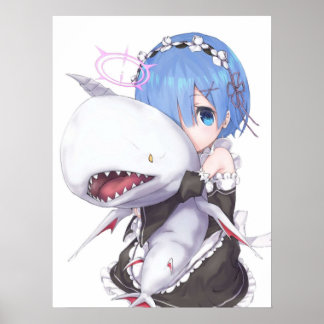 ReZero Rem cute Poster