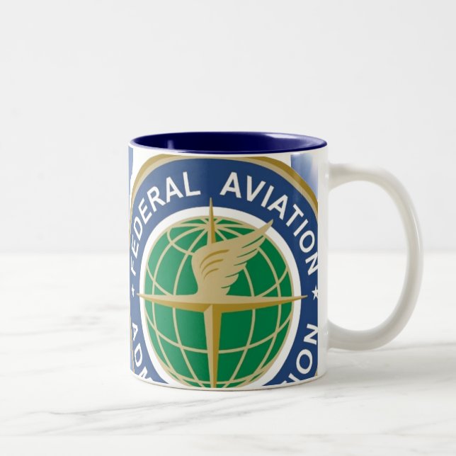 RF name Customized Two-Tone Coffee Mug (Right)