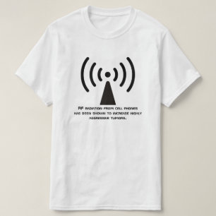 RF radiation warning T-Shirt