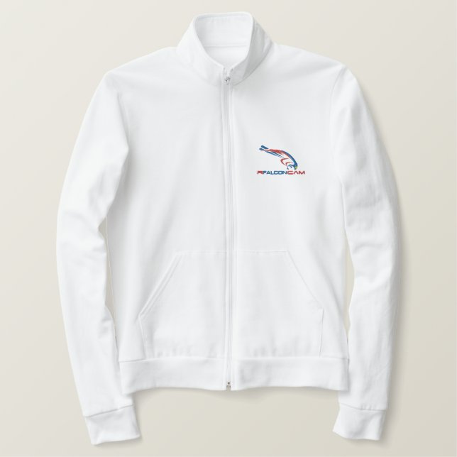 Rfalconcam AA Fleece Zip Jogger Jacket (Design Front)