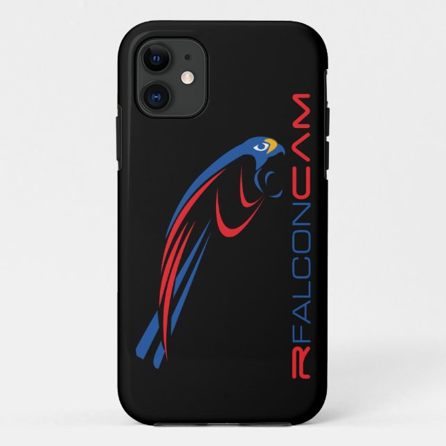 Rfalconcam Logo Black Case-Mate iPhone 5 Case (Back)