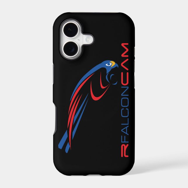 Rfalconcam Logo Black Case-Mate iPhone 5 Case (Back)