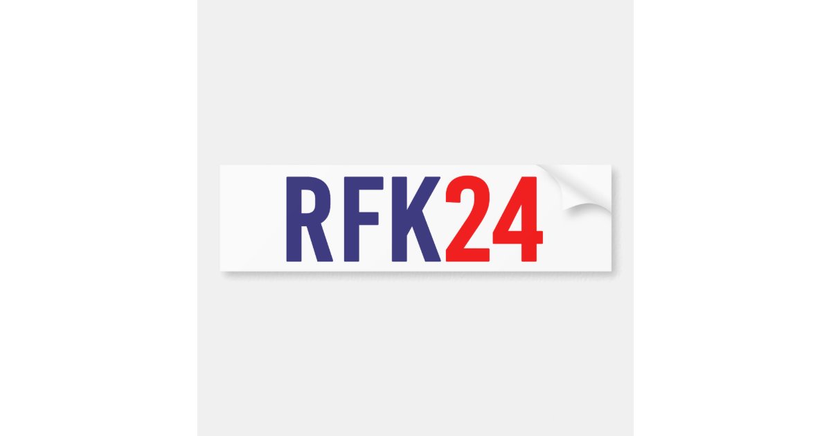 RFK 2024 BUMPER STICKER Zazzle