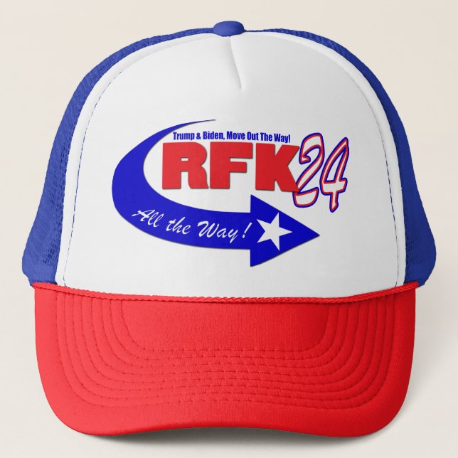 RFK ALL THE WAY 2024  TRUCKER HAT (Front)