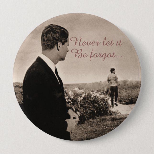 RFK and JFK Pinback Button (Front)