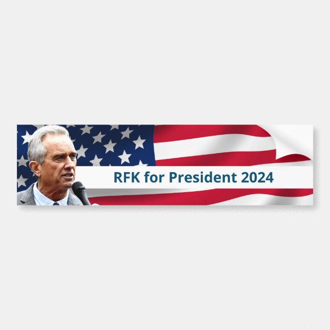 RFK for President 2024 Bumper Sticker (Front)