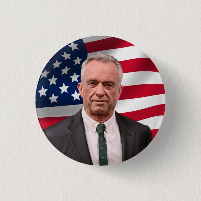 RFK for President 2024 Button (Front)
