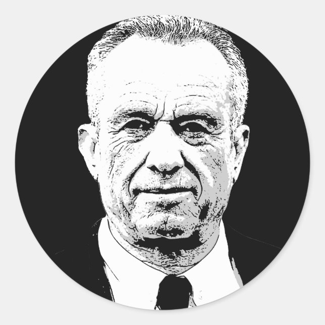 RFK Jr. Classic Round Sticker (Front)