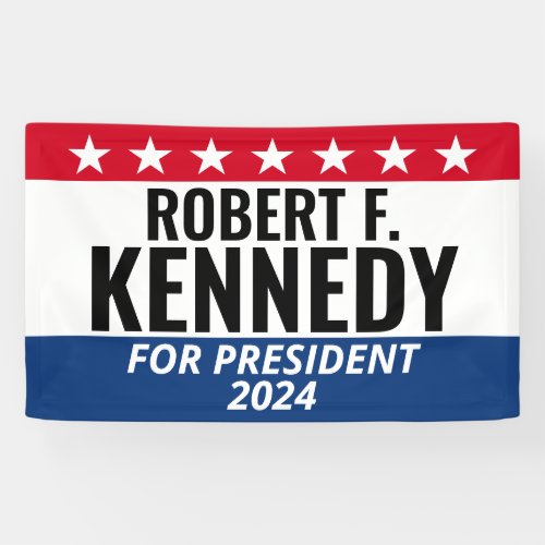 RFK JR Kennedy for President _ Campaign Banner