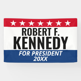 RFK JR Kennedy for President - Campaign Banner