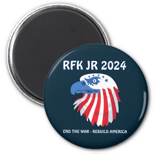 RFK JR Robert F Kennedy for President 2024 Magnet