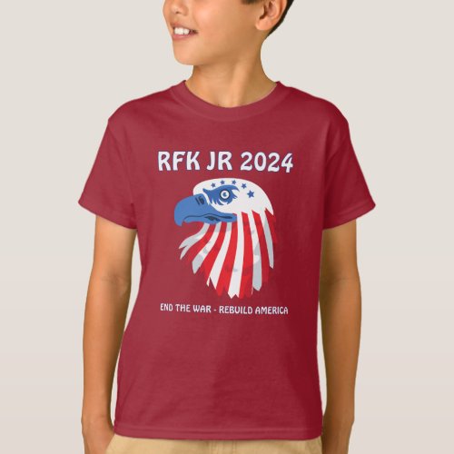 RFK JR Robert F Kennedy for President 2024 T_Shirt