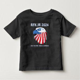 RFK JR Robert F Kennedy for President 2024 Toddler T-shirt