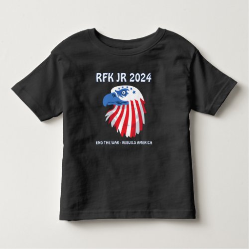 RFK JR Robert F Kennedy for President 2024 Toddler T_shirt