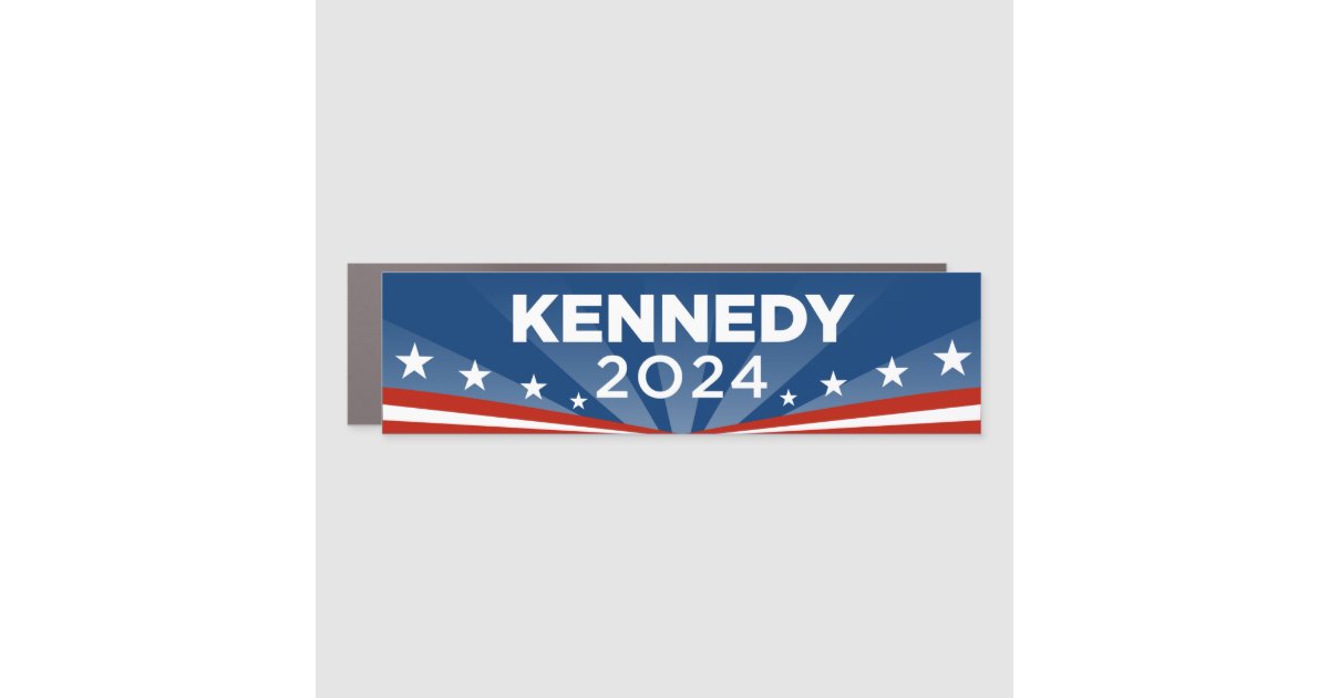 RFK Jr Robert Kennedy Jr 2024 Bumper Car Magnet | Zazzle