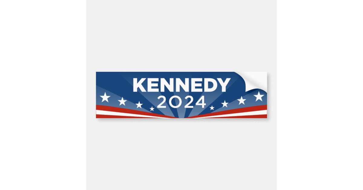 RFK Jr Robert Kennedy Jr 2024 Bumper Sticker Zazzle