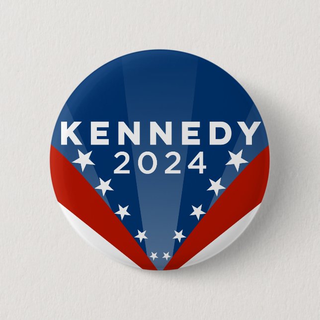 RFK Jr Robert Kennedy Jr 2024 Button (Front)