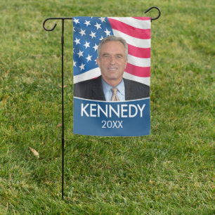 RFK JR - Robert Kennedy Photo 2024 Garden Flag