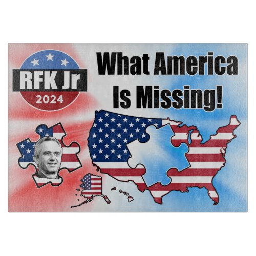 RFK Jr  What America Is Missing Cutting Board