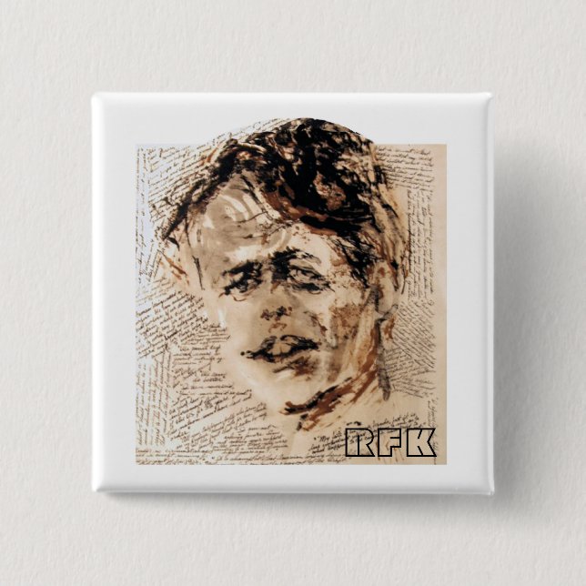 RFK PINBACK BUTTON (Front)