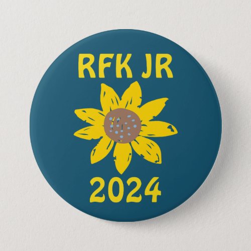 RFK Robert F Kennedy Jr For President 2024 Button