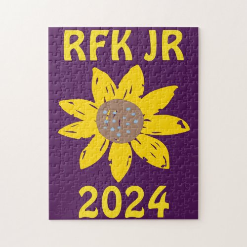RFK Robert F Kennedy Jr For President 2024 Jigsaw Puzzle