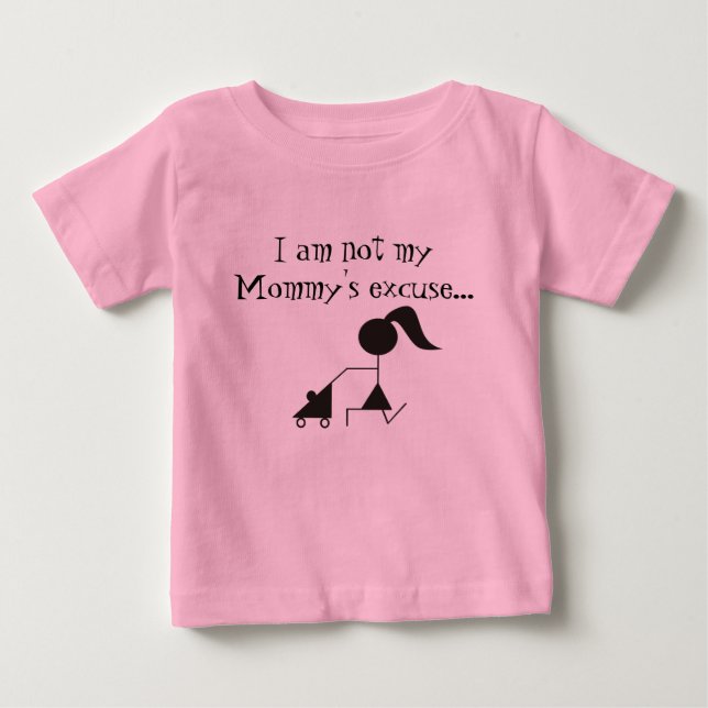RFM No excuses Baby at-shirt T-Shirt (Front)