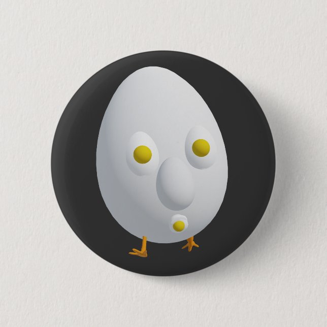 RG RA Egg Art Button (Front)